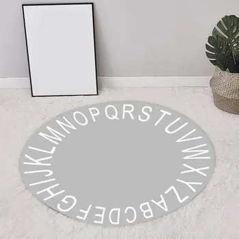 2020 New Nordic 26 Letters Round Floor Mats Children's Play Mats Tent Floor Mats Children's Room Soft Decoration
2020 New Nordic 26 Letters Round Floor Mats Children's Play Mats Tent Floor Mats Children's Room Soft Decoration