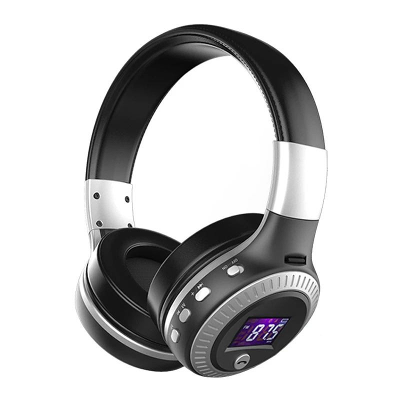 ZEALOT B19 Беспроводная Bluetooth гарнитура с радио fm микро бас стерео наушники для