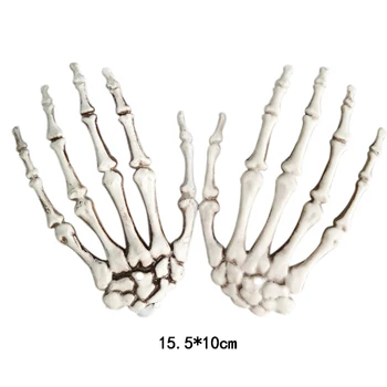 2PCS Halloween Hand Skeleton Decoration Unique Plastic Hand Skeleton Decoration For Haunted House
2PCS Halloween Hand Skeleton Decoration Unique Plastic Hand Skeleton Decoration For Haunted House