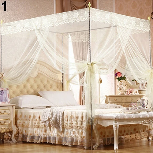 New Four Corner Post Student Canopy Mosquito Net No Frame Mosquito Repellent Tent Insect Reject Canopy Bed Curtain Bed Tent
New Four Corner Post Student Canopy Mosquito Net No Frame Mosquito Repellent Tent Insect Reject Canopy Bed Curtain Bed Tent
