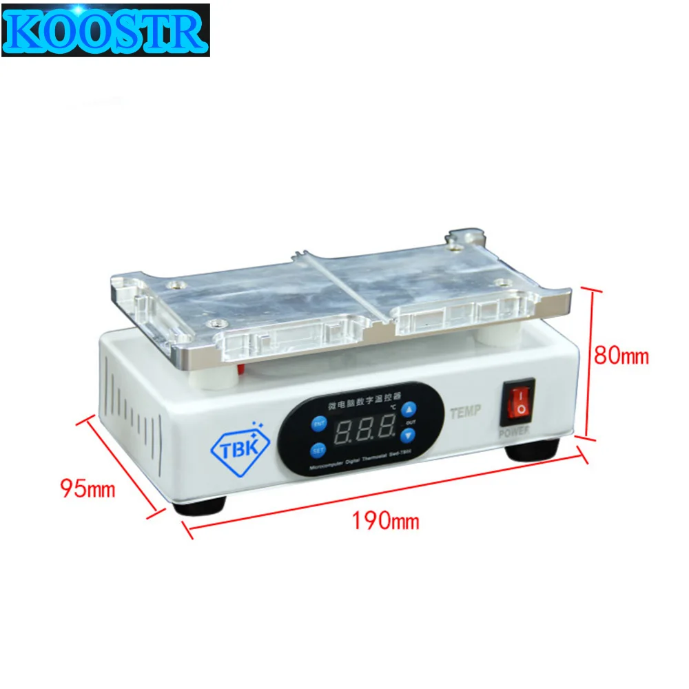 TBK-988D For iPhone X/XS/XS Max LCD Screen Frame Separator Machine Middle Frame Remover Heating Table
TBK-988D For iPhone X/XS/XS Max LCD Screen Frame Separator Machine Middle Frame Remover Heating Table