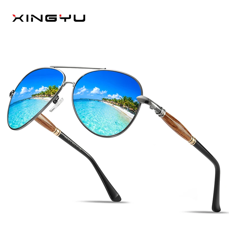 XINGYU Classic Polarized Imitation Wood Sunglasses Men Women Pilot Mirror Lens Outdoor Driving UV400 Male Female Unisex Eyewear
XINGYU Classic Polarized Imitation Wood Sunglasses Men Women Pilot Mirror Lens Outdoor Driving UV400 Male Female Unisex Eyewear