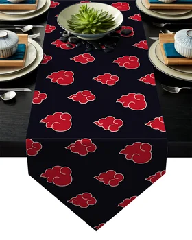 Red Auspicious Cloud Black Background Table Runner Table Flag Home Party Decorative Tablecloth Table Runners
Red Auspicious Cloud Black Background Table Runner Table Flag Home Party Decorative Tablecloth Table Runners