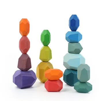 Children's Colored Stone Jenga Building Block Toy Wooden Creative Montessori Educational Stacking Game Rainbow Wooden Toy Gif
Children's Colored Stone Jenga Building Block Toy Wooden Creative Montessori Educational Stacking Game Rainbow Wooden Toy Gif