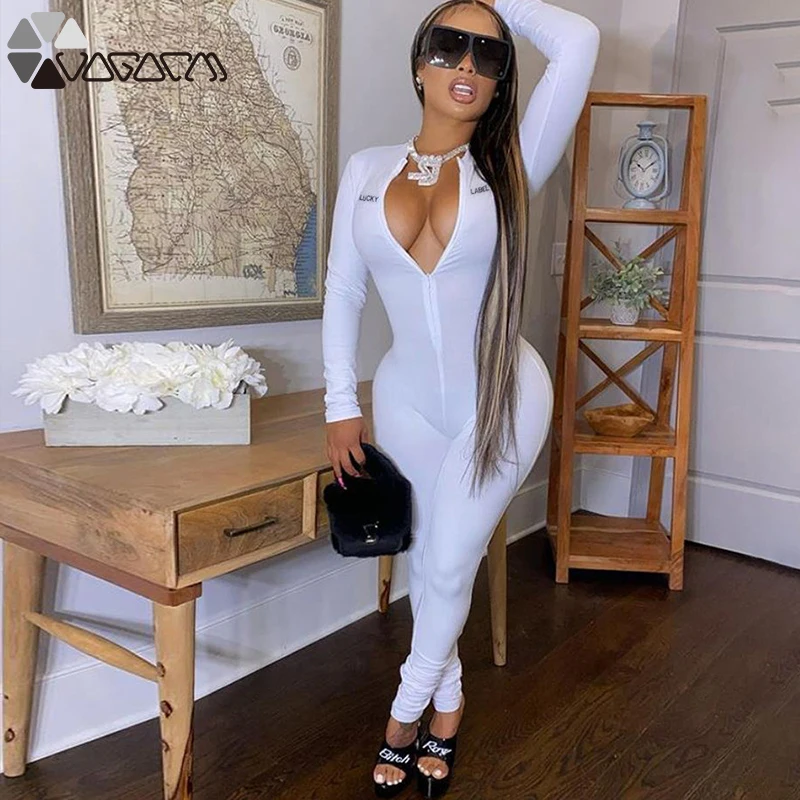 Seamelss Women's Jumpsuit Slim-Fit Hip-Lifting Long Sleeve Sexy Zipper Skinny Overalls Sports Rompers Streetwear Rompers Female 
Seamelss Women's Jumpsuit Slim-Fit Hip-Lifting Long Sleeve Sexy Zipper Skinny Overalls Sports Rompers Streetwear Rompers Female