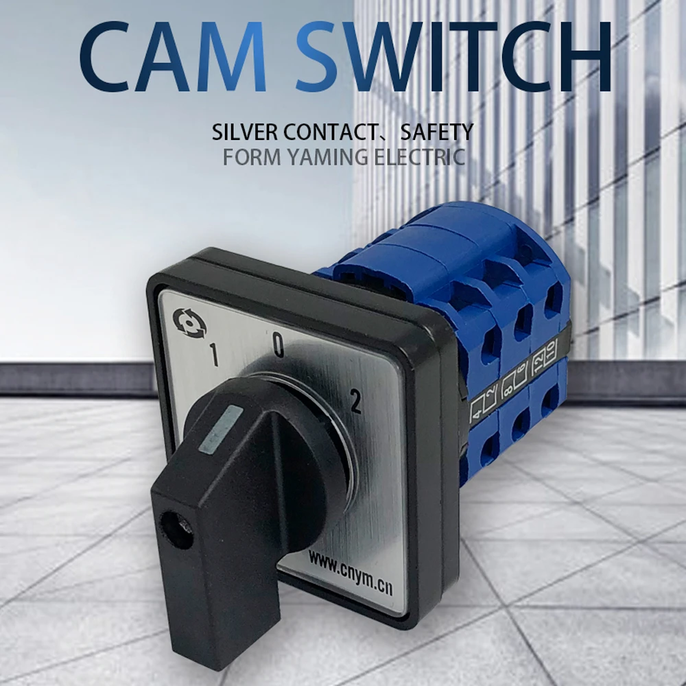 DIY LW26-20/3 Rotary Cam Changeover Switch 12 Terminals 3 Positions Output Use For Motor System Two Different Loads
DIY LW26-20/3 Rotary Cam Changeover Switch 12 Terminals 3 Positions Output Use For Motor System Two Different Loads