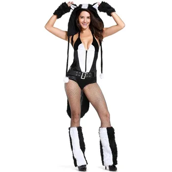 Adult Animal Cosplay Costume for Halloween Make Up Party Women Weasel Outfit for Carnival Theme Party Stage Performance
Adult Animal Cosplay Costume for Halloween Make Up Party Women Weasel Outfit for Carnival Theme Party Stage Performance