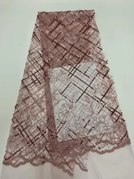 Fashion French net lace fabric with sequins French tulle lace material for party dress RFN150(5yards/lot)
Fashion French net lace fabric with sequins French tulle lace material for party dress RFN150(5yards/lot)