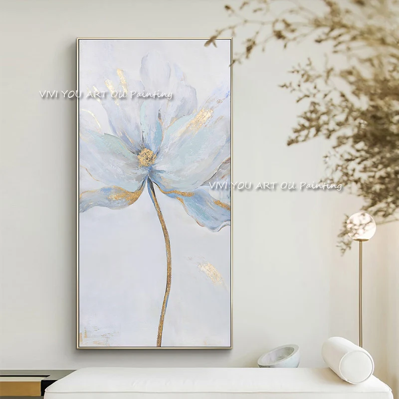 Nordic plant oil painting still life flower abstract art canvas painting living room corridor office home decoration
Nordic plant oil painting still life flower abstract art canvas painting living room corridor office home decoration