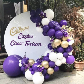 globals Balloon Garland Arch Kit 10inch Helium Purple White Metallic Gold Latex Purple for Birthday Baby Shower Wedding Party
globals Balloon Garland Arch Kit 10inch Helium Purple White Metallic Gold Latex Purple for Birthday Baby Shower Wedding Party