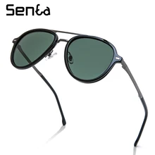 vintage American style Acetate oval Pilot man sunglasses women Polarized UV400 luxury brand designer 2021 trend driving glasses
vintage American style Acetate oval Pilot man sunglasses women Polarized UV400 luxury brand designer 2021 trend driving glasses