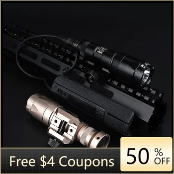 Airsoft Surefir M300 M300A Mini Scout light 280lumens LED Weapon Tactical Flashlight Torch Outdoor Hunting Rifle Light
Airsoft Surefir M300 M300A Mini Scout light 280lumens LED Weapon Tactical Flashlight Torch Outdoor Hunting Rifle Light