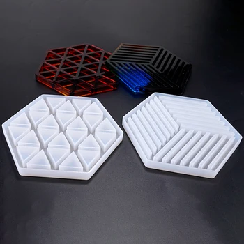 1pcs New Fashion Hollow Epoxy Geometry Coasters Resin Mould DIY Tool Silicone Mold Craft Making
1pcs New Fashion Hollow Epoxy Geometry Coasters Resin Mould DIY Tool Silicone Mold Craft Making