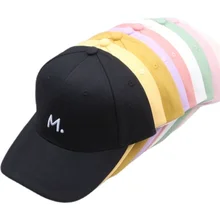 Solid Color Cute Baseball Cap Sunshade Hat Golf Cap Spring Summer Embroidery M Cap Female Leisure Students Casual Snapback Cap
Solid Color Cute Baseball Cap Sunshade Hat Golf Cap Spring Summer Embroidery M Cap Female Leisure Students Casual Snapback Cap