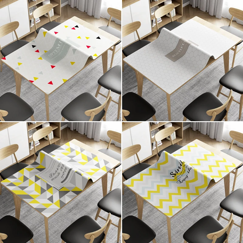 Soft glass table mat waterproof tablecloth oil-proof wash-free hot tea table mat crystal tablecloth
Soft glass table mat waterproof tablecloth oil-proof wash-free hot tea table mat crystal tablecloth