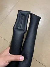 2 uds. De sellos entre asiento y túnel para coche, fundas para asientos de coche de cuero ecológico, sellos para rodillos