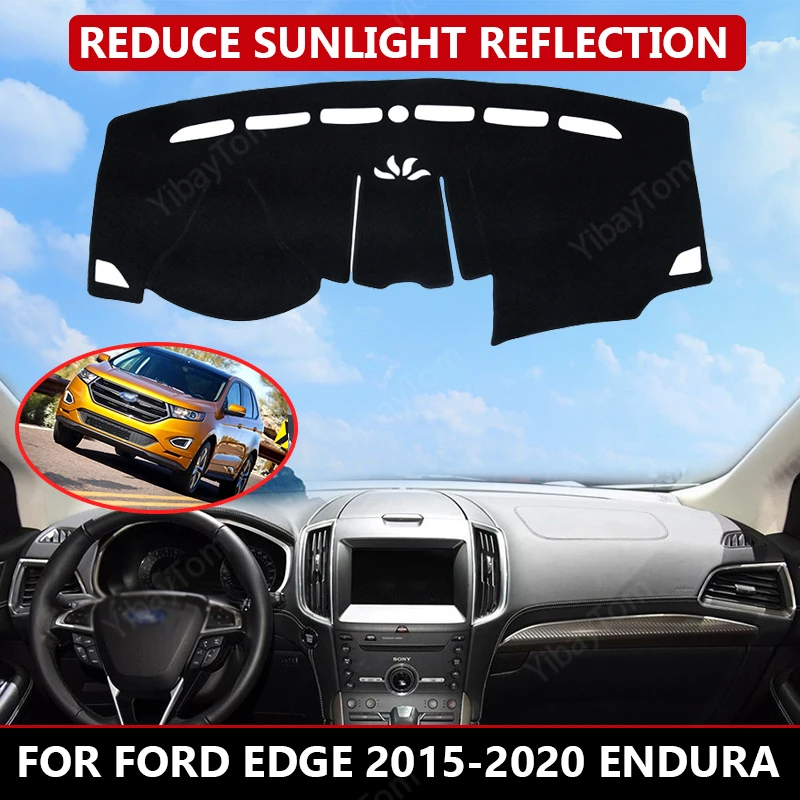 Чехол для приборной панели автомобиля Ford EDGE 2015-2020 Endura коврик автомобильная