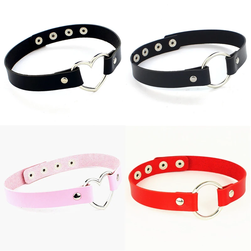 4 Button Punk Gothic Belt Choker Necklace PU Leather on Neck Buckle Necklaces Jewelry For Women Party
4 Button Punk Gothic Belt Choker Necklace PU Leather on Neck Buckle Necklaces Jewelry For Women Party