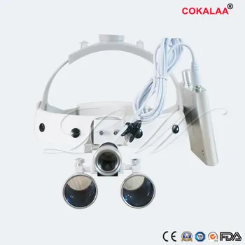 2.5x / 3.5x Headset Dental Angle Loupe Magnifier with LED Headlight Adjustable High Quality Easy to Use
2.5x / 3.5x Headset Dental Angle Loupe Magnifier with LED Headlight Adjustable High Quality Easy to Use