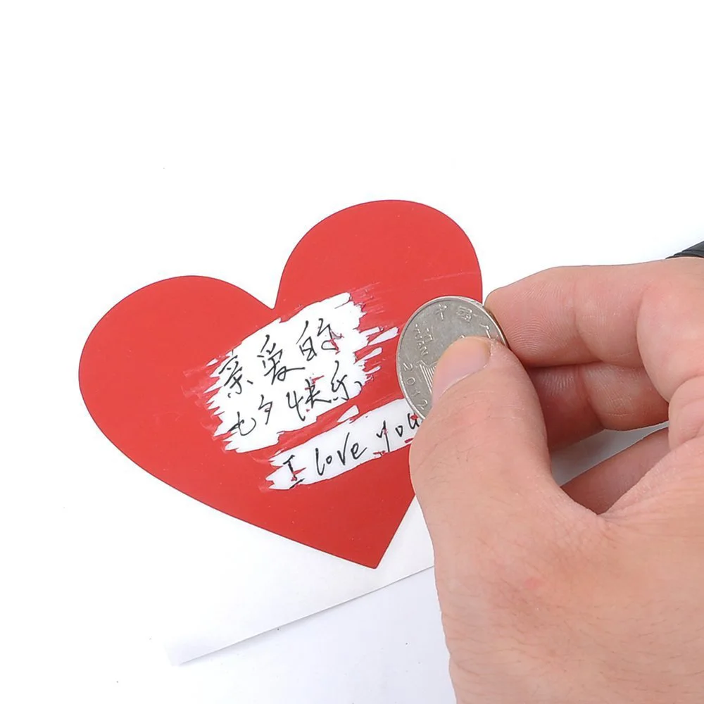 20pcs Sticker Note Decoration Paper Surprise Love Letter DIY Heart Card Envelope Sticker Message Paper Scratch Coating Stickers
20pcs Sticker Note Decoration Paper Surprise Love Letter DIY Heart Card Envelope Sticker Message Paper Scratch Coating Stickers