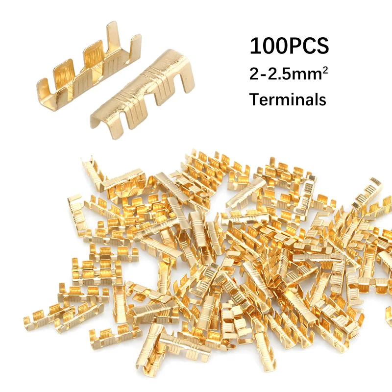 100Pcs/Set U-Type Docking Connector Line Pressing Button Quick Connect Terminal Wiring 0.5 To1.5 Square
100Pcs/Set U-Type Docking Connector Line Pressing Button Quick Connect Terminal Wiring 0.5 To1.5 Square