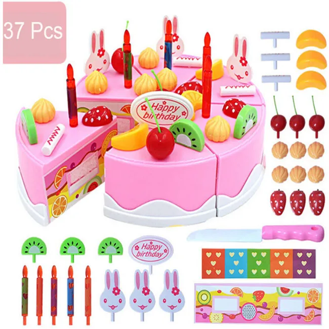 Милые детские милые наборы пирожных 37 шт./компл. набор для торта на день рождения