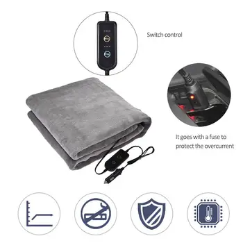 New 12v Winter Electric Car Blanket Digital Display with Timed Temperature Control Heating Blanket Current Protection 145x100cm
New 12v Winter Electric Car Blanket Digital Display with Timed Temperature Control Heating Blanket Current Protection 145x100cm