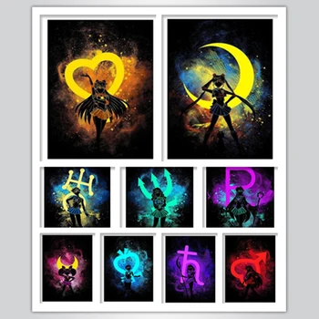 5D Diy Full Square/Round Drill Diamond Embroidery Sailor Moon Diamond Painting Cartoon Resin Rhinestones Diamond Mosaic Kid Gift 
5D Diy Full Square/Round Drill Diamond Embroidery Sailor Moon Diamond Painting Cartoon Resin Rhinestones Diamond Mosaic Kid Gift