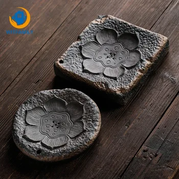 Kung Fu Tea Set Water Storage Dry Foam Tray Pot Holder Retro Rough Pottery Japanese Lotus Incense Pot Holder Handmade Saucer
Kung Fu Tea Set Water Storage Dry Foam Tray Pot Holder Retro Rough Pottery Japanese Lotus Incense Pot Holder Handmade Saucer