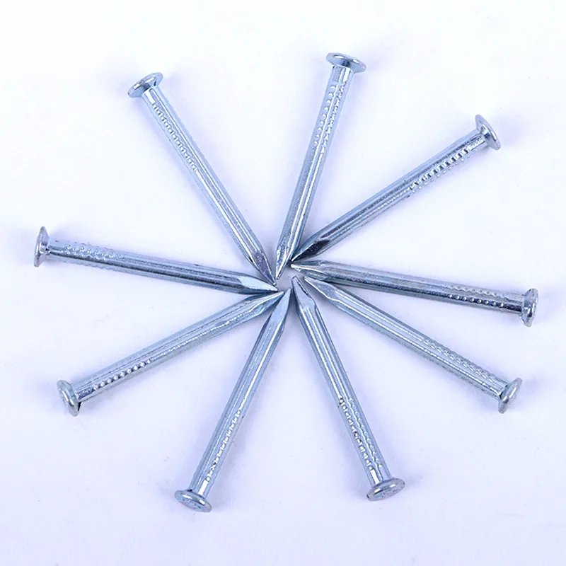 Flat Head Steel Nail 360g/Lot Galvanized Hardened Fluted Tiling Concrete Steel Nails 30 40 50 60 70 80 100 125 150mm
Flat Head Steel Nail 360g/Lot Galvanized Hardened Fluted Tiling Concrete Steel Nails 30 40 50 60 70 80 100 125 150mm