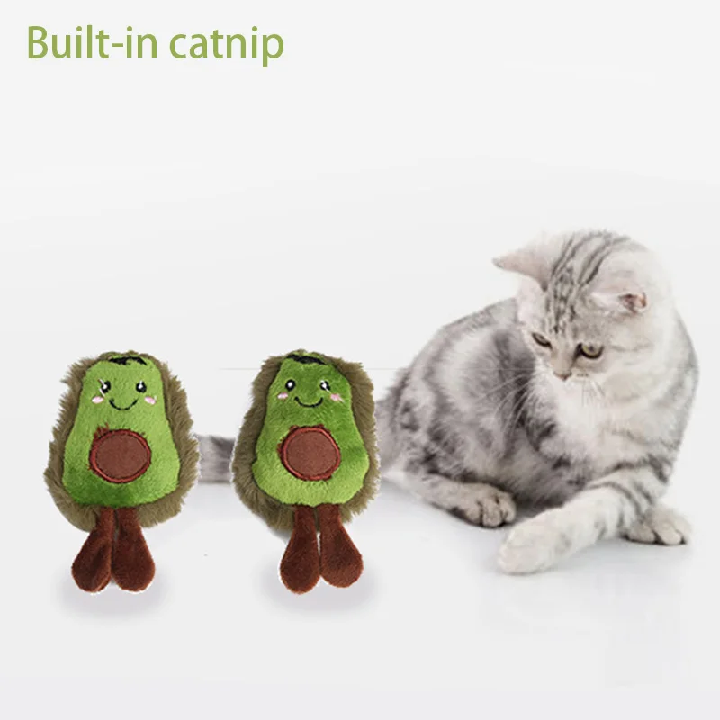 Plush Bite Resistant Funny Interactive Pet Toys Avocado Cute Catnip Cat Toy Pet Claws Thumb Chewing For Cats Hot
Plush Bite Resistant Funny Interactive Pet Toys Avocado Cute Catnip Cat Toy Pet Claws Thumb Chewing For Cats Hot