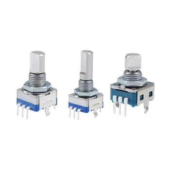 uxcell 2/5/10pcs 360 Degree Rotary Encoder Code Switch Digital Potentiometers EC11 7 Pins 11/15/20mm Shaft High Humidity
uxcell 2/5/10pcs 360 Degree Rotary Encoder Code Switch Digital Potentiometers EC11 7 Pins 11/15/20mm Shaft High Humidity