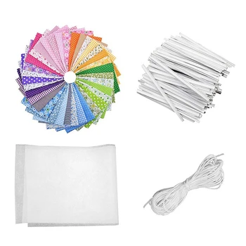 DIY Face Cover Kit, Self-Made Face Cover Material Set -35Pcs Square Towel Face Cover Fabric
DIY Face Cover Kit, Self-Made Face Cover Material Set -35Pcs Square Towel Face Cover Fabric