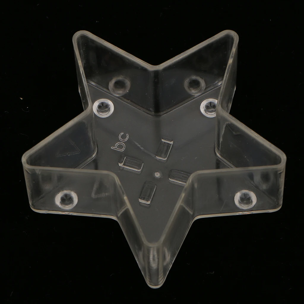 10x Star Shape Tealight Holder Candle Holder Cup Wedding Party Centerpiece 10x Star Shape Tealight Holder Candle Holder Cup Wedding Party Centerpiece