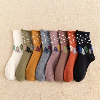 Soft Cartoon christmas tree polka dot cotton curling Mid Casual Socks Comfortable Warm Stock Fashion
Soft Cartoon christmas tree polka dot cotton curling Mid Casual Socks Comfortable Warm Stock Fashion