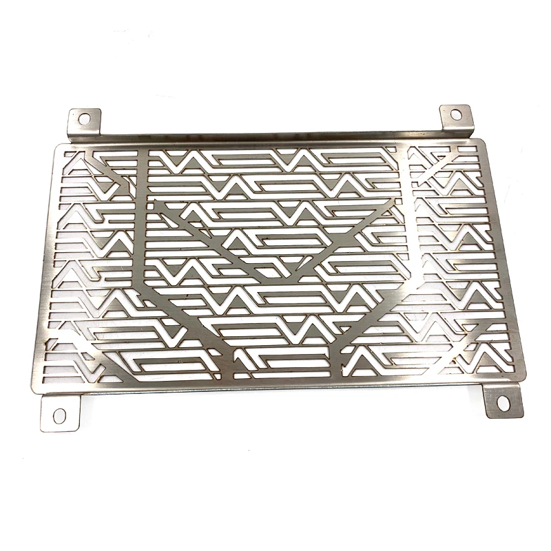 Motorbike Radiator Water Cooler Grille Guard Grill Cover Protector Steel Black For KAWASAKI Ninja 400 Z400 2018 2019 (4)