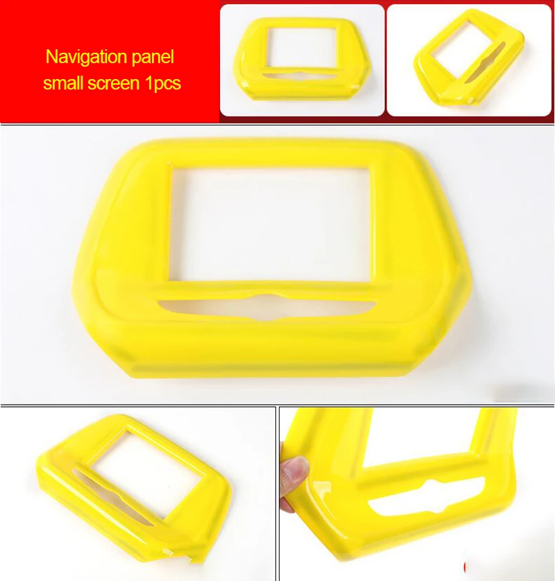 For Chevrolet Camaro Bumblebee 2017-2020 chrome yellow color Navigation panel small screen 1pc
For Chevrolet Camaro Bumblebee 2017-2020 chrome yellow color Navigation panel small screen 1pc