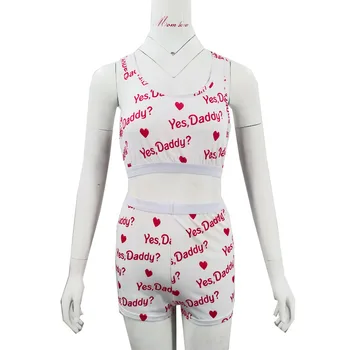 MOM LOVER Brand Fashion Summer Model Yes Daddy Black White Sleeveless Sexy Exposed Navel Two-Piece Sexy Lingerie Swimwear Pajama
MOM LOVER Brand Fashion Summer Model Yes Daddy Black White Sleeveless Sexy Exposed Navel Two-Piece Sexy Lingerie Swimwear Pajama