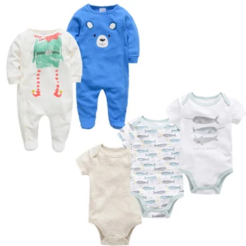 Spring Summer New Born Girl Jumpsuits Baby Boy Rompers Cotton 5PCS Newborn Body Suit Baby Pajama Boys Cartoon Animal Onesies Set
Spring Summer New Born Girl Jumpsuits Baby Boy Rompers Cotton 5PCS Newborn Body Suit Baby Pajama Boys Cartoon Animal Onesies Set