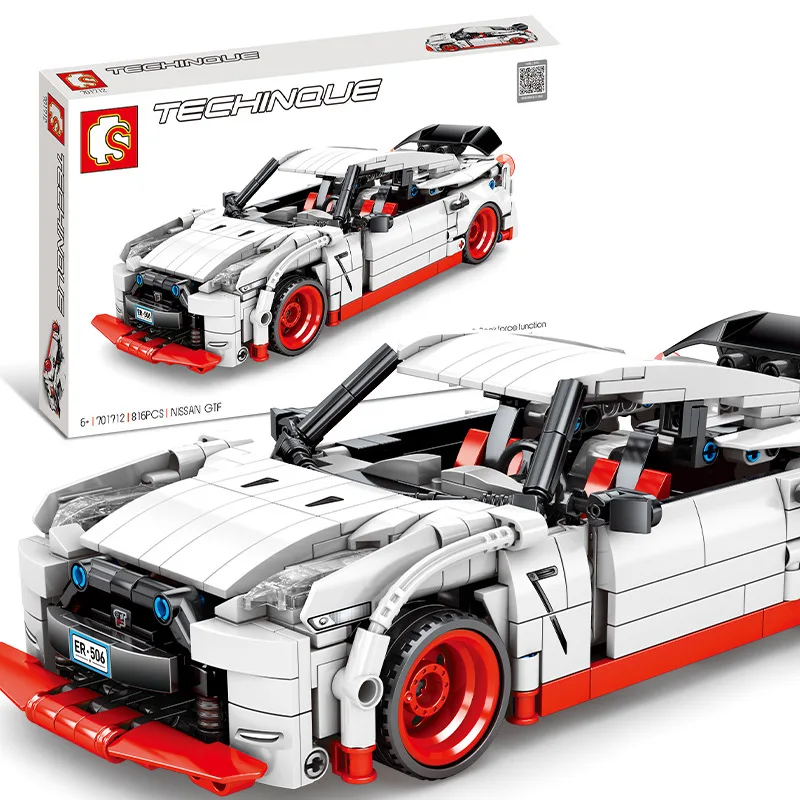 701712 technology series Nissan SMART furious racing car Warrior puzzle assembling small particle building blocks kids gift
701712 technology series Nissan SMART furious racing car Warrior puzzle assembling small particle building blocks kids gift