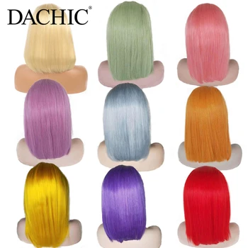 150% Color Short Bob Human Hair Wigs 613 Bob Wig 13x4 Lace Front Human Hair Wigs Purple Pink Grey Blue Brazilian Wigs For Women 
150% Color Short Bob Human Hair Wigs 613 Bob Wig 13x4 Lace Front Human Hair Wigs Purple Pink Grey Blue Brazilian Wigs For Women