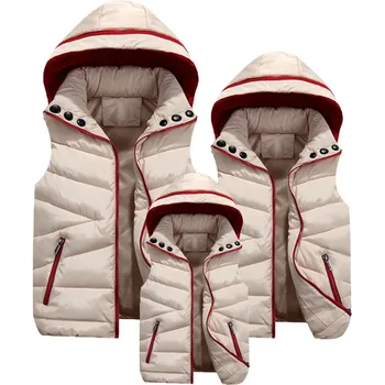 2020 Winter Family Matching Clothing Mommy And Me Waistcoat Cotton Girls Boys Vest Kids Jacket Family Look Children Outerwear
2020 Winter Family Matching Clothing Mommy And Me Waistcoat Cotton Girls Boys Vest Kids Jacket Family Look Children Outerwear