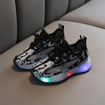 Children Shoes Girls Sneakers Boys Luminous Shoe Kids Mesh Glowing Sport Running Trainer Sneakers Girl Casual Shoes Boy
Children Shoes Girls Sneakers Boys Luminous Shoe Kids Mesh Glowing Sport Running Trainer Sneakers Girl Casual Shoes Boy