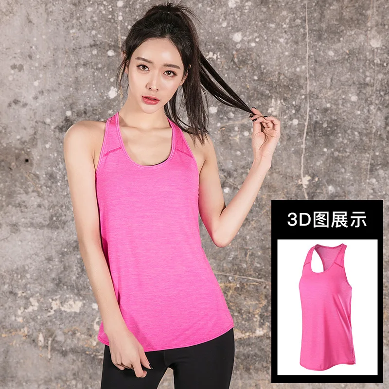 New Style Western Style Gym Running Sports Women's Summer Sexy U-Back Quick-Dry Vest Elasticity Yoga Suit on Behalf
New Style Western Style Gym Running Sports Women's Summer Sexy U-Back Quick-Dry Vest Elasticity Yoga Suit on Behalf