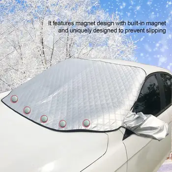 Car Windshield Snow Cover Car Front Windshield Anti-freeze Snow Cover Winter Thickened Anti-frost Cover
Car Windshield Snow Cover Car Front Windshield Anti-freeze Snow Cover Winter Thickened Anti-frost Cover