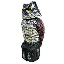 New Realistic Bird Scarer Rotating Head Sound Owl Prowler Decoy Protection Repellent Pest Control Scarecrow Garden Yard Move
New Realistic Bird Scarer Rotating Head Sound Owl Prowler Decoy Protection Repellent Pest Control Scarecrow Garden Yard Move