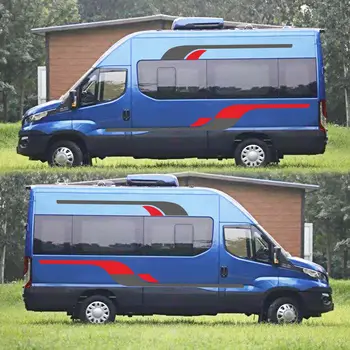 1 Set Vinyl Graphics Decals Stickers For Ford TRANSIT LWB Caravan Trailer Camper Van Red Grey New
1 Set Vinyl Graphics Decals Stickers For Ford TRANSIT LWB Caravan Trailer Camper Van Red Grey New
