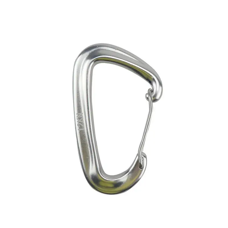 Description Picture 3 of itemProfessional Climbing Carabiner D Shape Mountaineering Buckle Hook 12KN Safety Lock Outdoor Climbing Equipment Accessories
