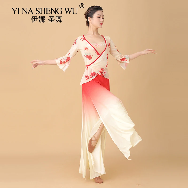 Classical Dance Chinese Style Dance Gradient Pants Classical Dance Shirt Body Rhyme Show Clothes Female Practice Clothes Pants
Classical Dance Chinese Style Dance Gradient Pants Classical Dance Shirt Body Rhyme Show Clothes Female Practice Clothes Pants