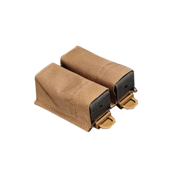 RELOADED AMMO/RA ESSTAC KYWI Type Tactical Quick Release 9mm Double Magazine Pouch - CB
RELOADED AMMO/RA ESSTAC KYWI Type Tactical Quick Release 9mm Double Magazine Pouch - CB